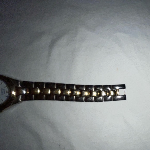 Anne Klein Womens silver and gold two toned classic watch main image 5